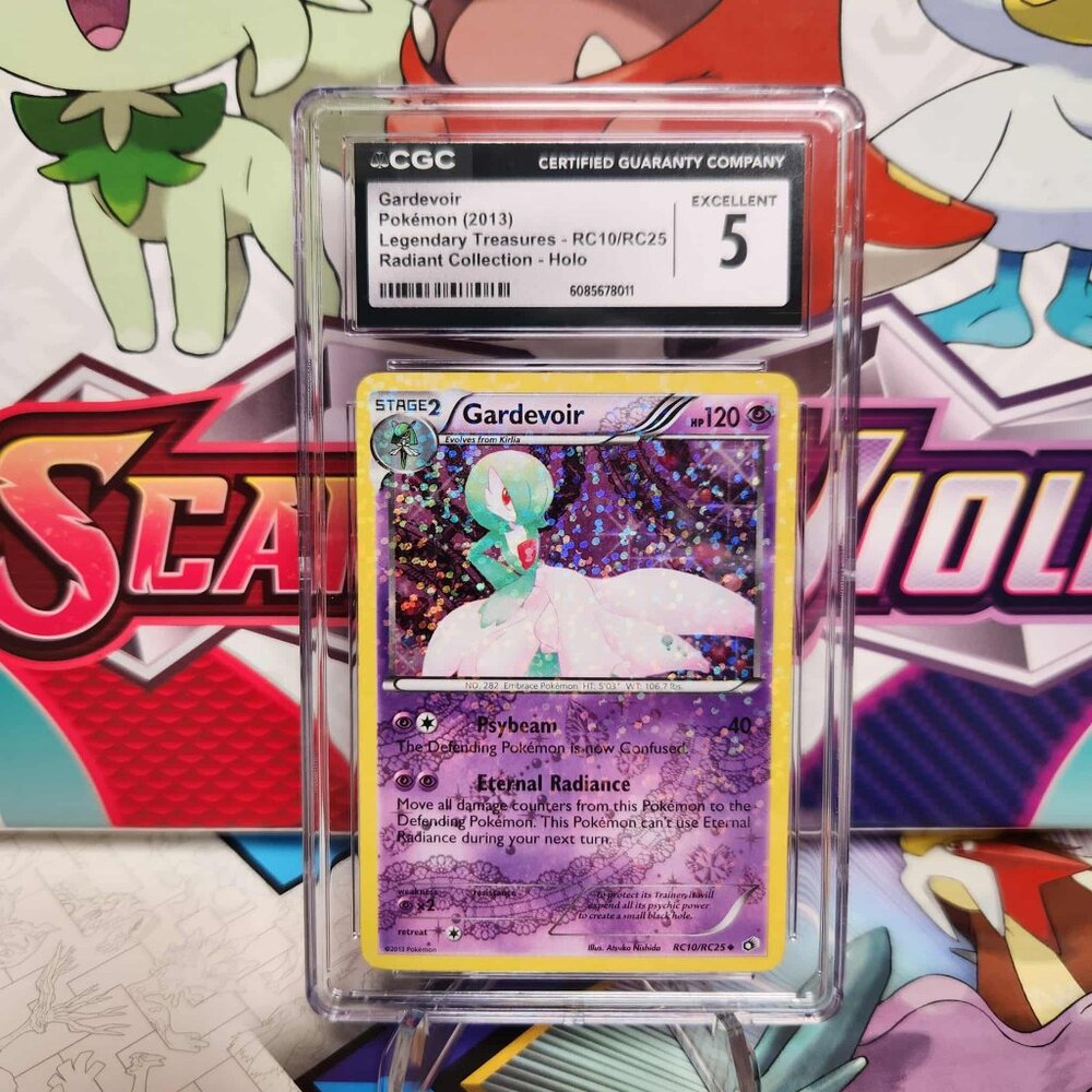 Pokemon Gardevoir RC10/RC25 Radiant Collection - Legendary Treasures - CGC 5